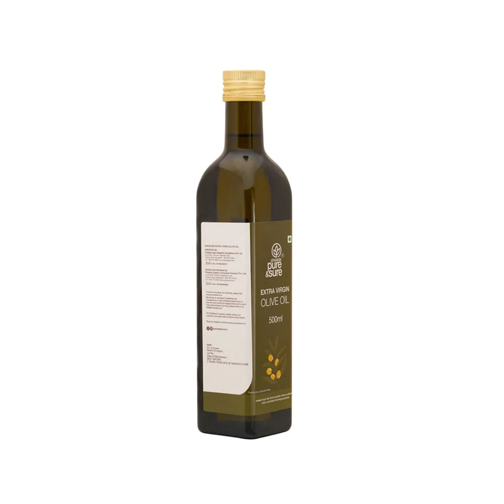 Olive Oil l Extra Virgin – Cold Pressed – Tunisia – Pure and Sure – 500ml