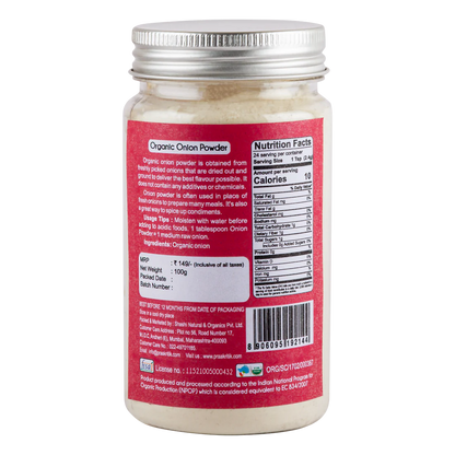 Onion Powder - Praakritik - 100gm