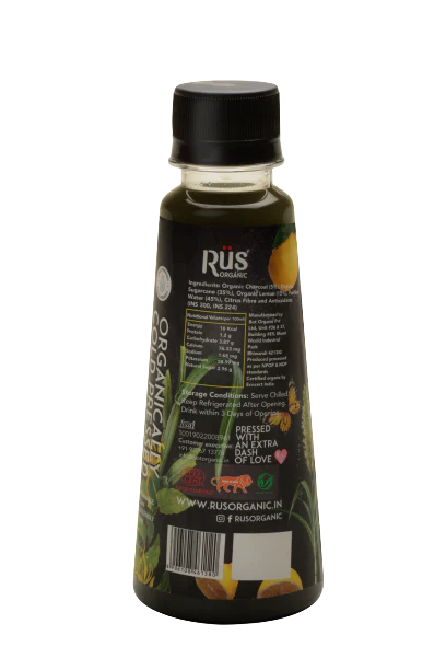 Onyx – Sugarcane, Lemon &amp;amp; Mint Juice – Cold Pressed – USDA Organic – Indian – No Added Sugar - Rus Organic – 500ml