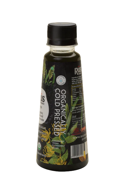 Onyx – Sugarcane, Lemon &amp;amp; Mint Juice – Cold Pressed – USDA Organic – Indian – No Added Sugar - Rus Organic – 500ml