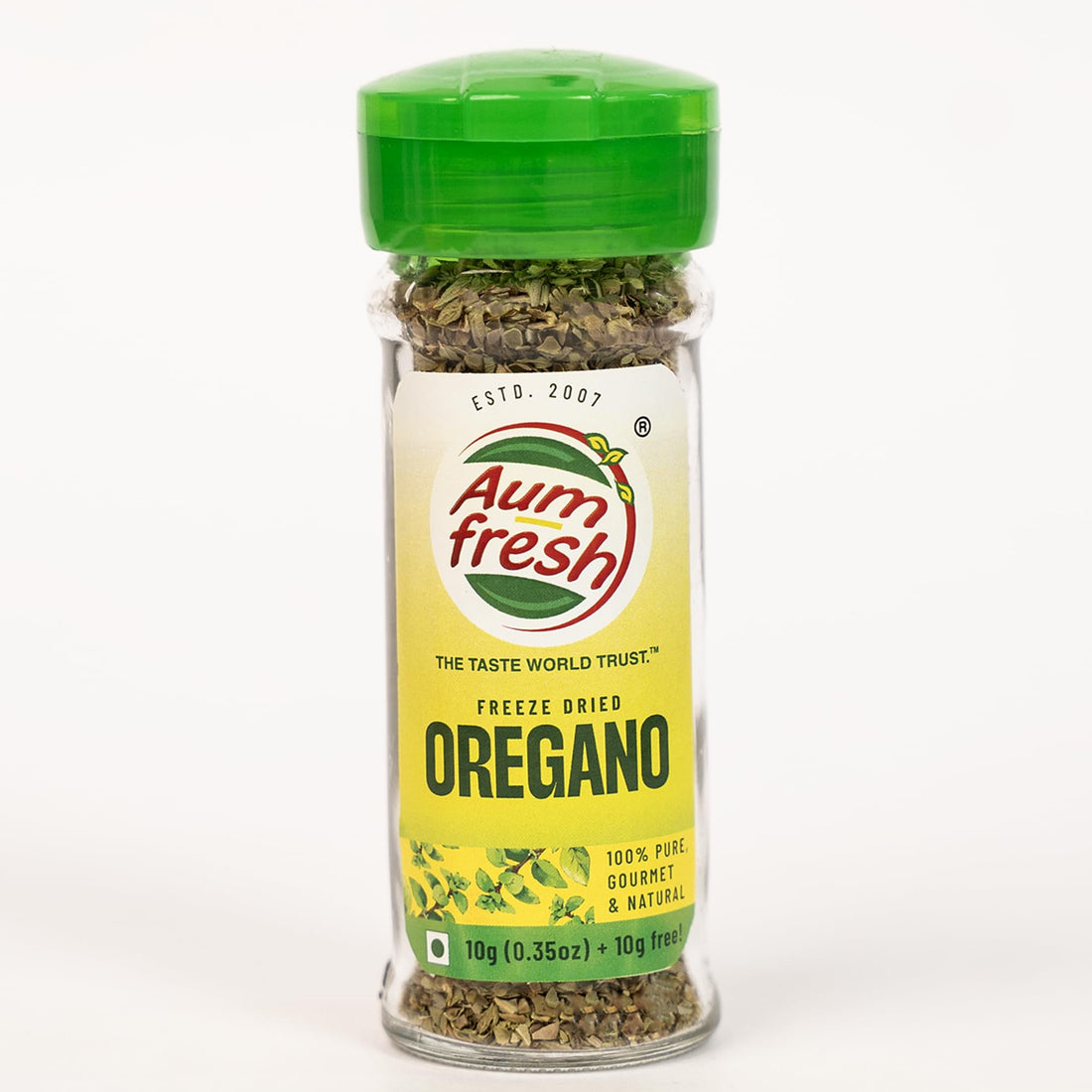 Seasoning | Oregano Seasoning (Meat Rub)-Freeze Dried-No Additives, No Artificial Flavours &amp; Preservatives Free - 100% Pure &amp; Natural - Aum Fresh - 10gm