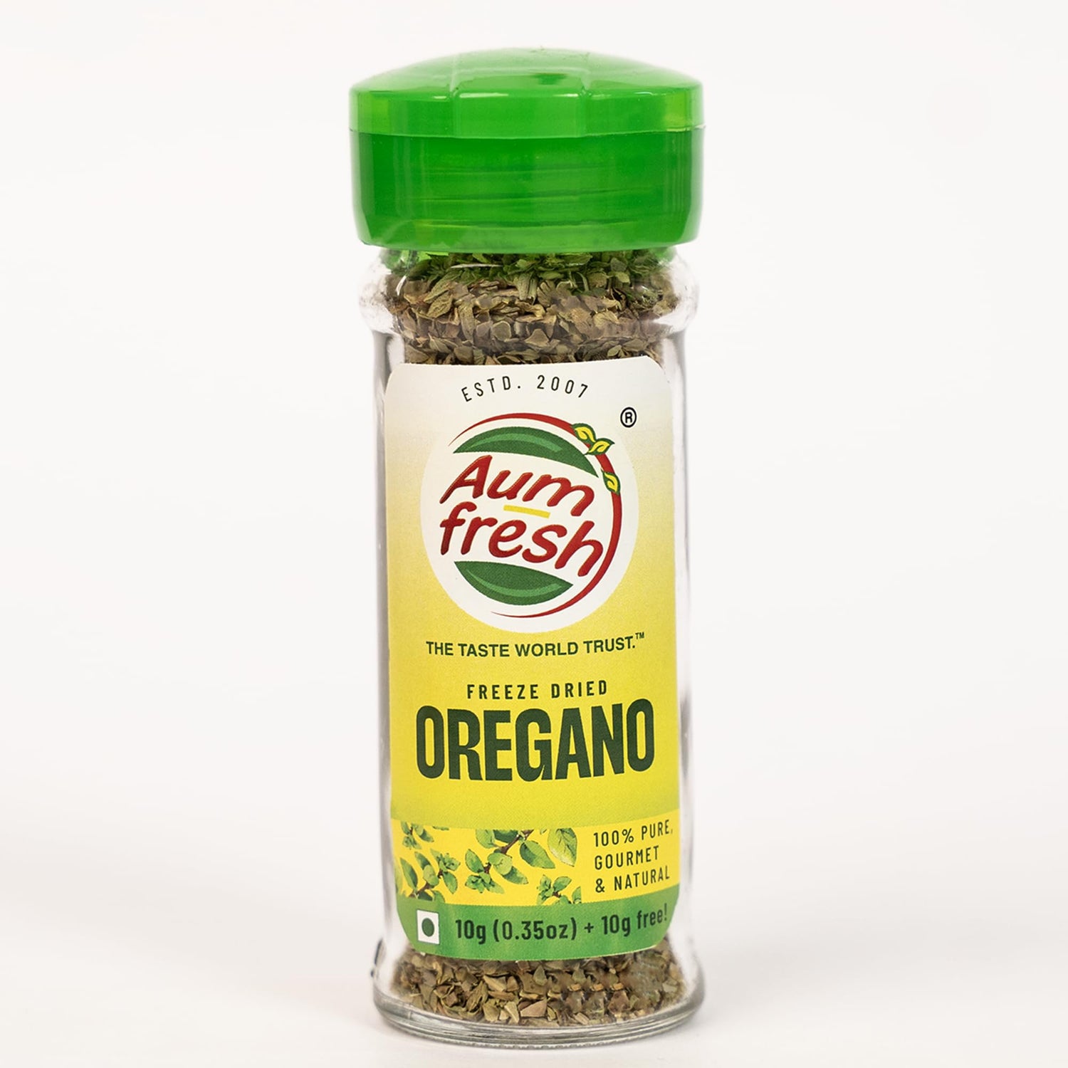 Seasoning | Oregano Seasoning (Meat Rub)-Freeze Dried-No Additives, No Artificial Flavours &amp; Preservatives Free - 100% Pure &amp; Natural - Aum Fresh - 10gm