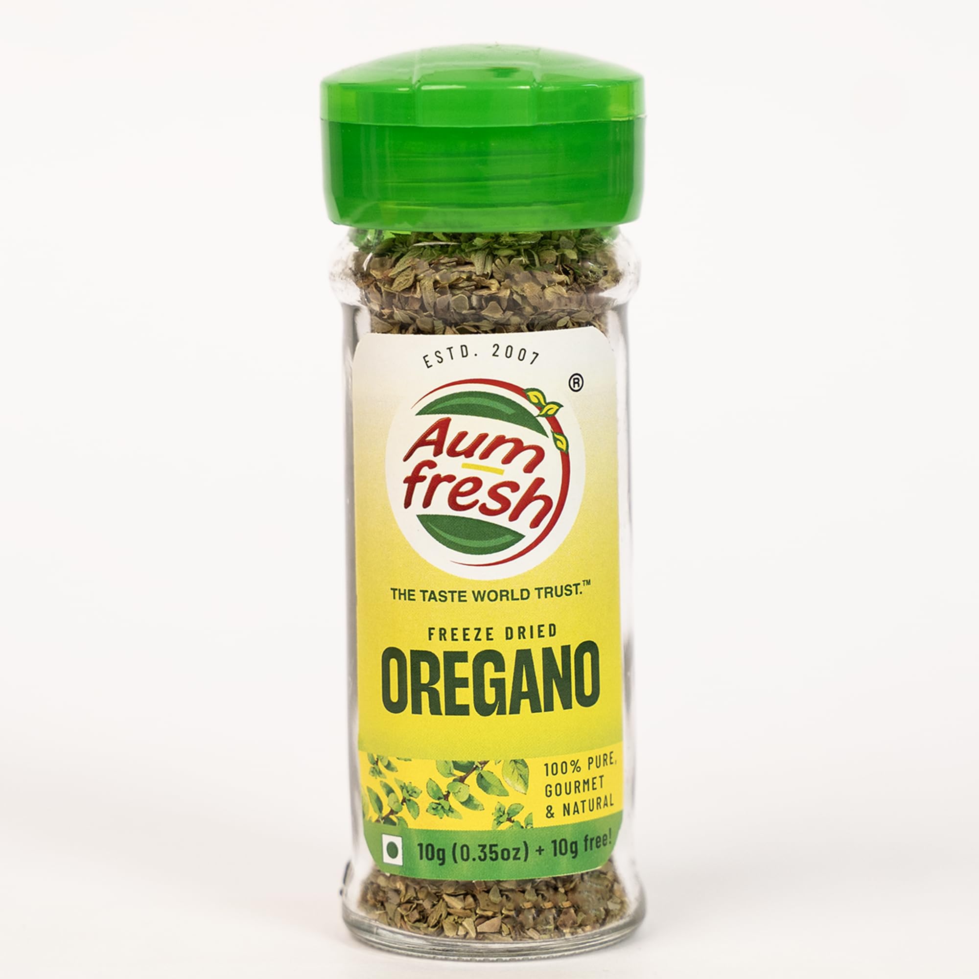 Seasoning | Oregano Seasoning (Meat Rub)-Freeze Dried-No Additives, No Artificial Flavours &amp; Preservatives Free - 100% Pure &amp; Natural - Aum Fresh - 10gm