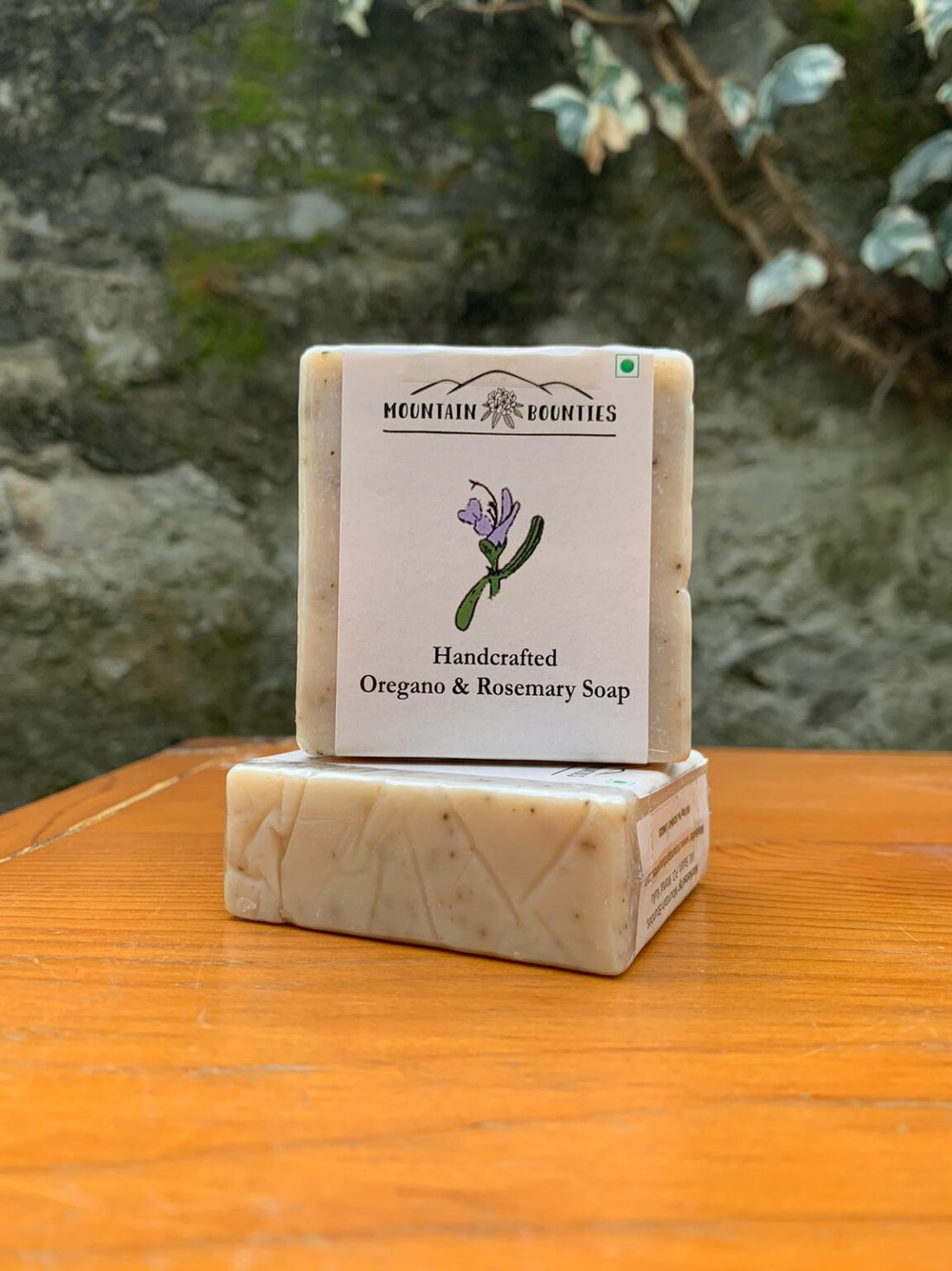 Soap | Oregano and Rosemary Soap - Handcrafted - Mountain Bounties - 100gm