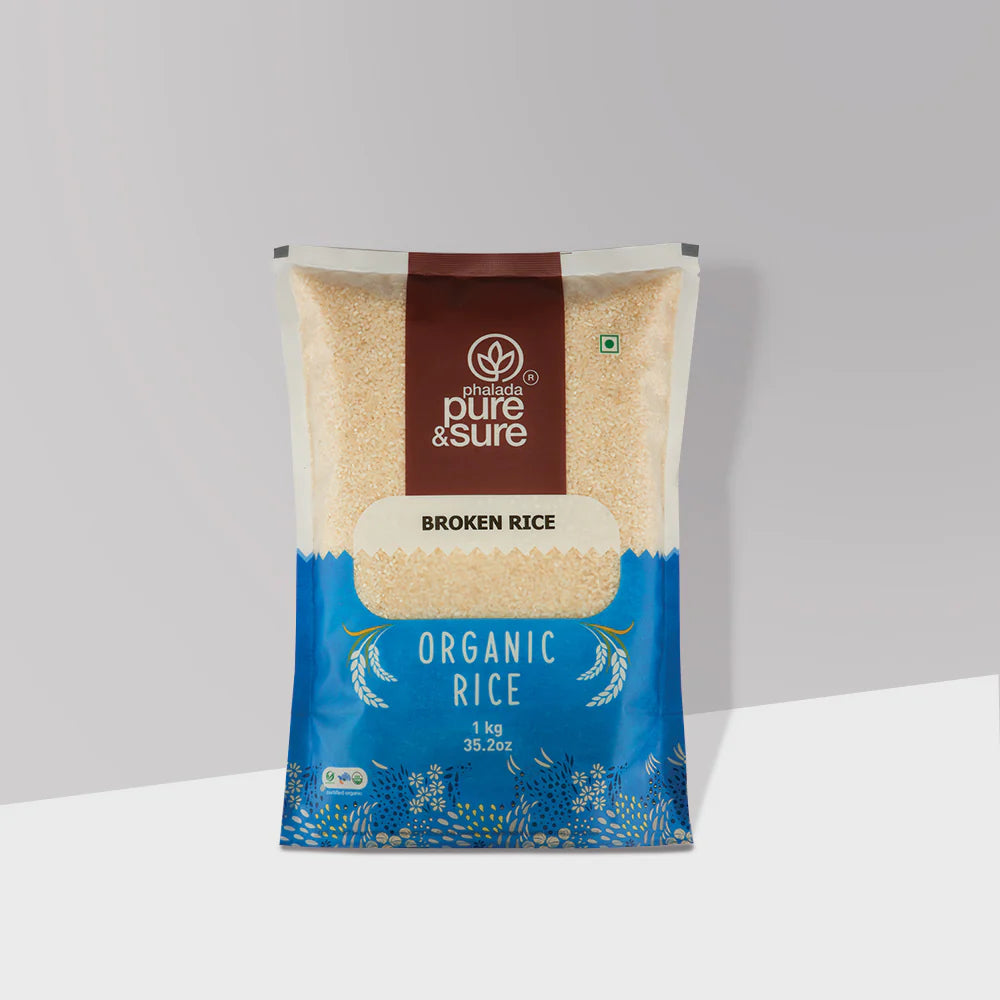 Rice | Broken - Organic - Pure And Sure - 1000gm