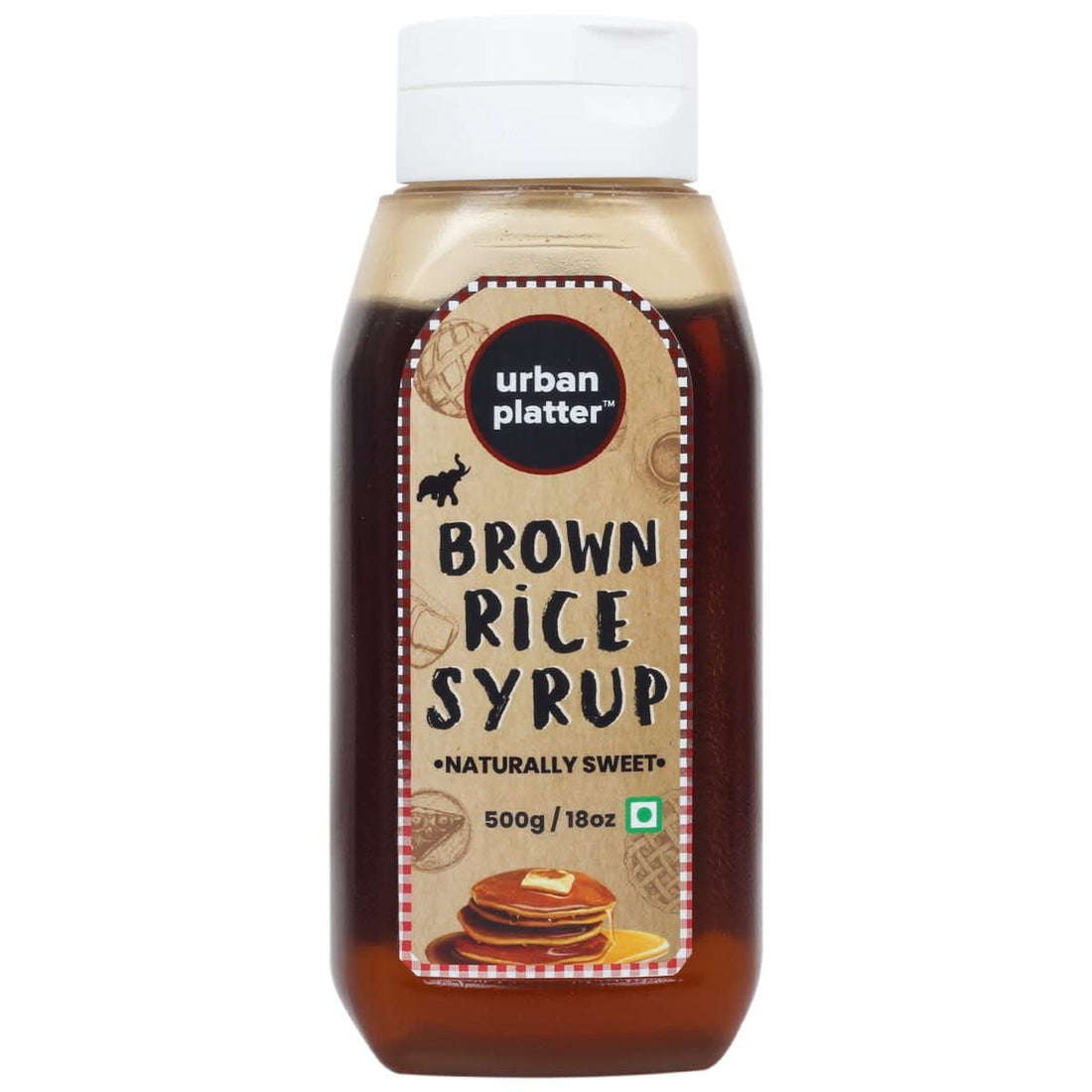 Brown Rice Syrup | Organic Brown Rice Syrup - Vegan & Gluten Free - Urban Platter - 500gm