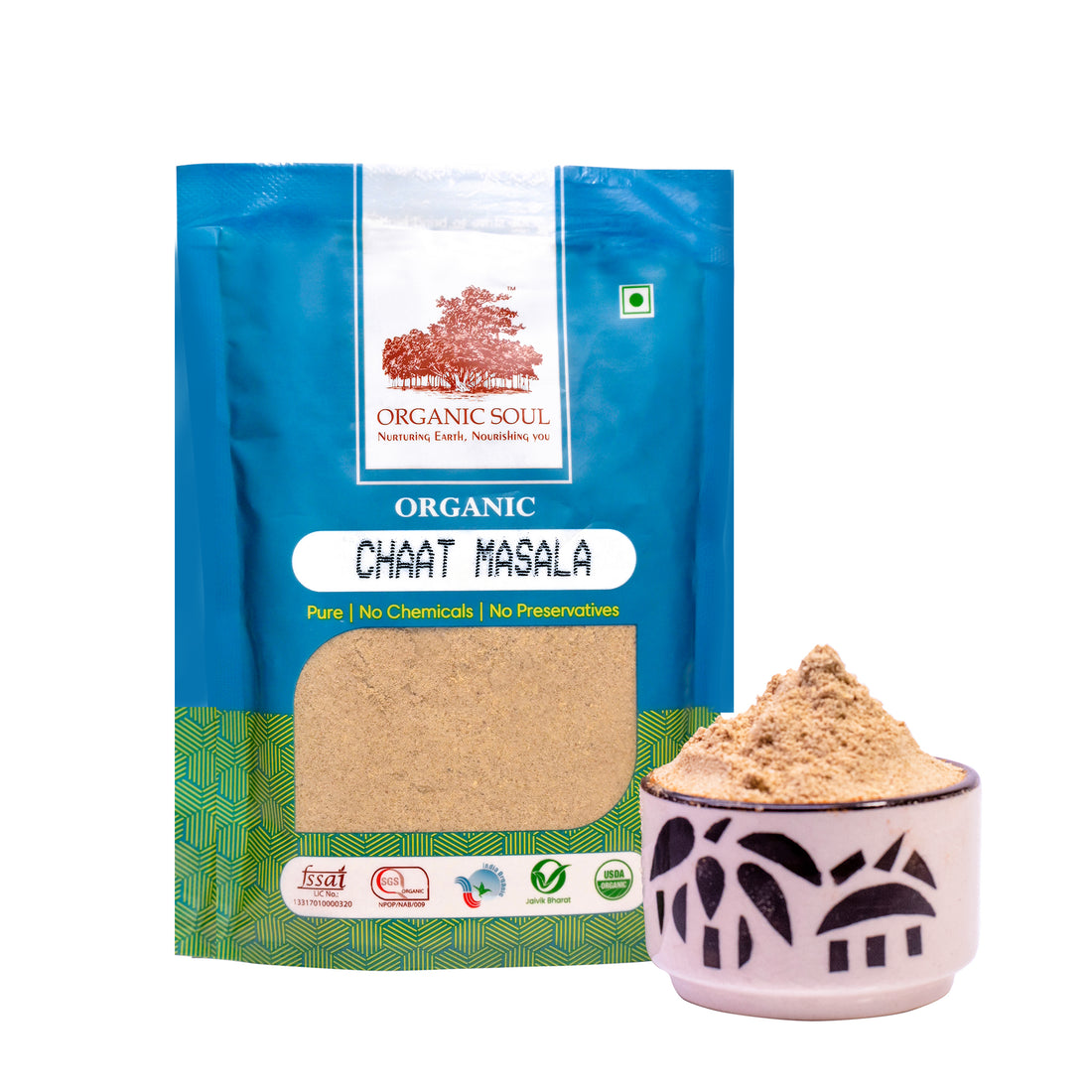 Chat Masala | USDA Organic - Organic Soul - 100gm