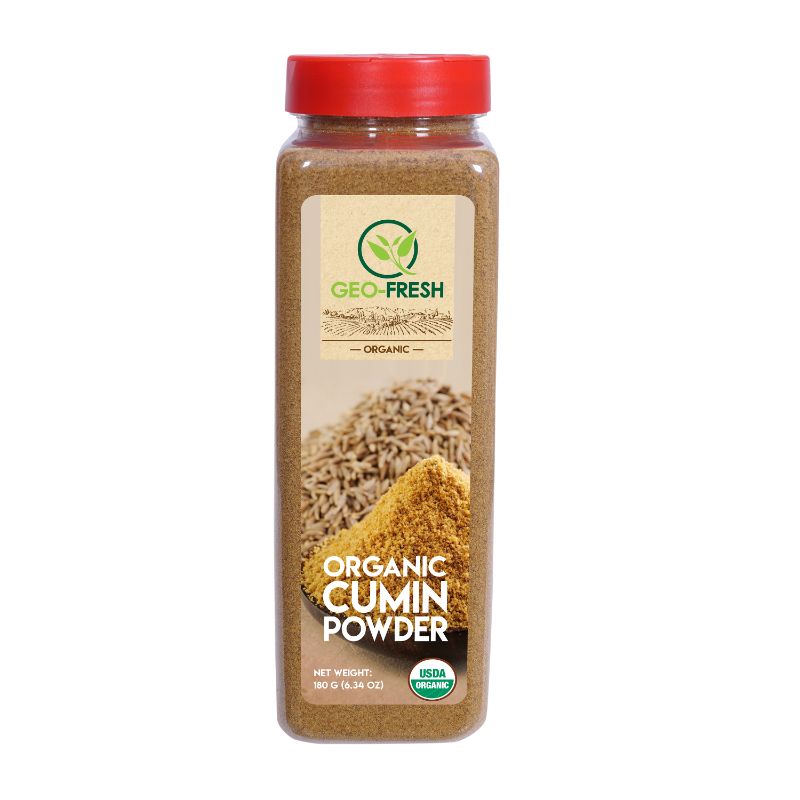 Cumin Powder | USDA Organic - Geo-Fresh Organic - 180gm