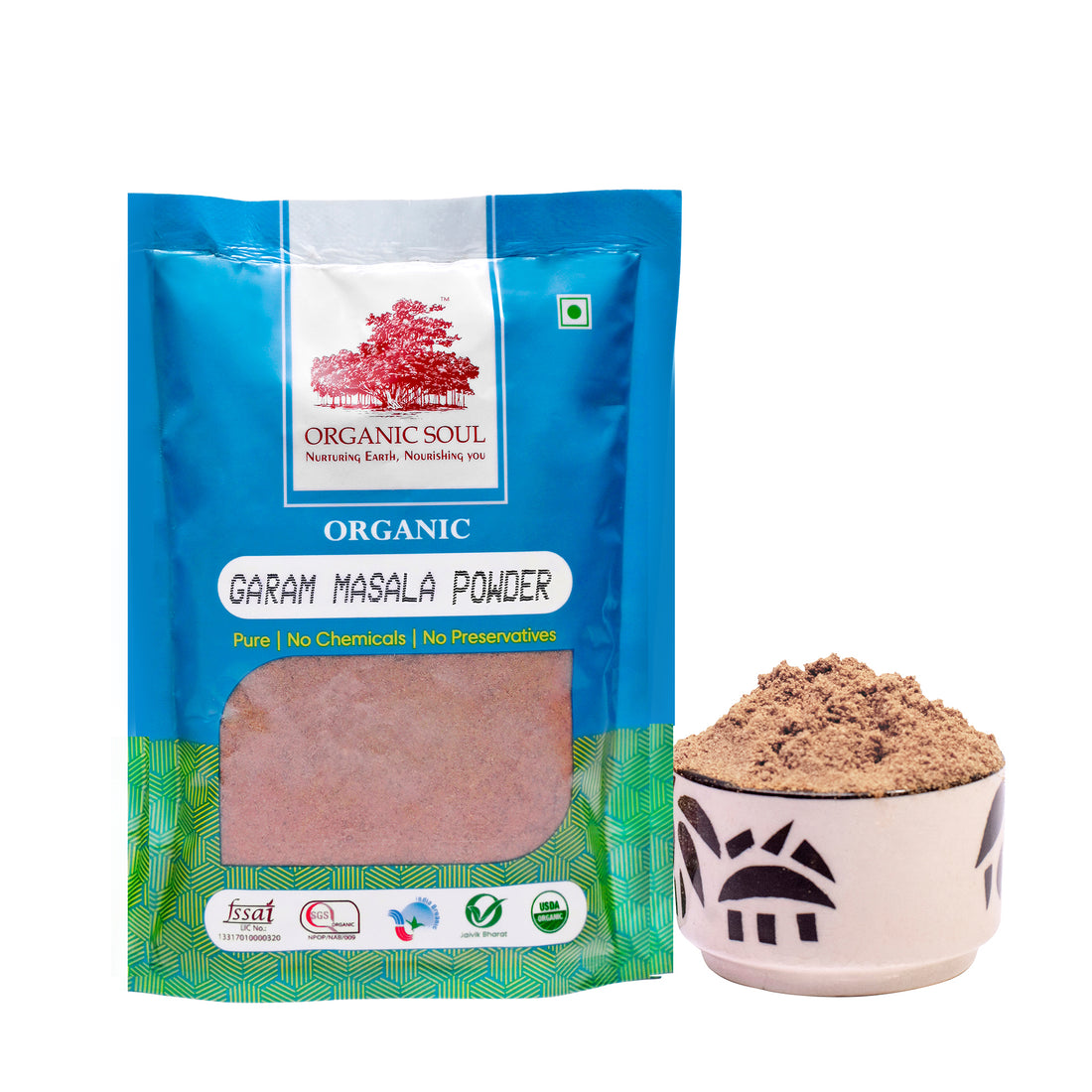 Garam Masala Powder | USDA Organic - Organic Soul – 100gm