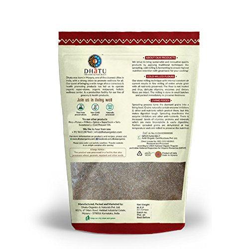 Wheat Dalia | Long Wheat Dalia - USDA Organic - Dhatu Organics - 500gm