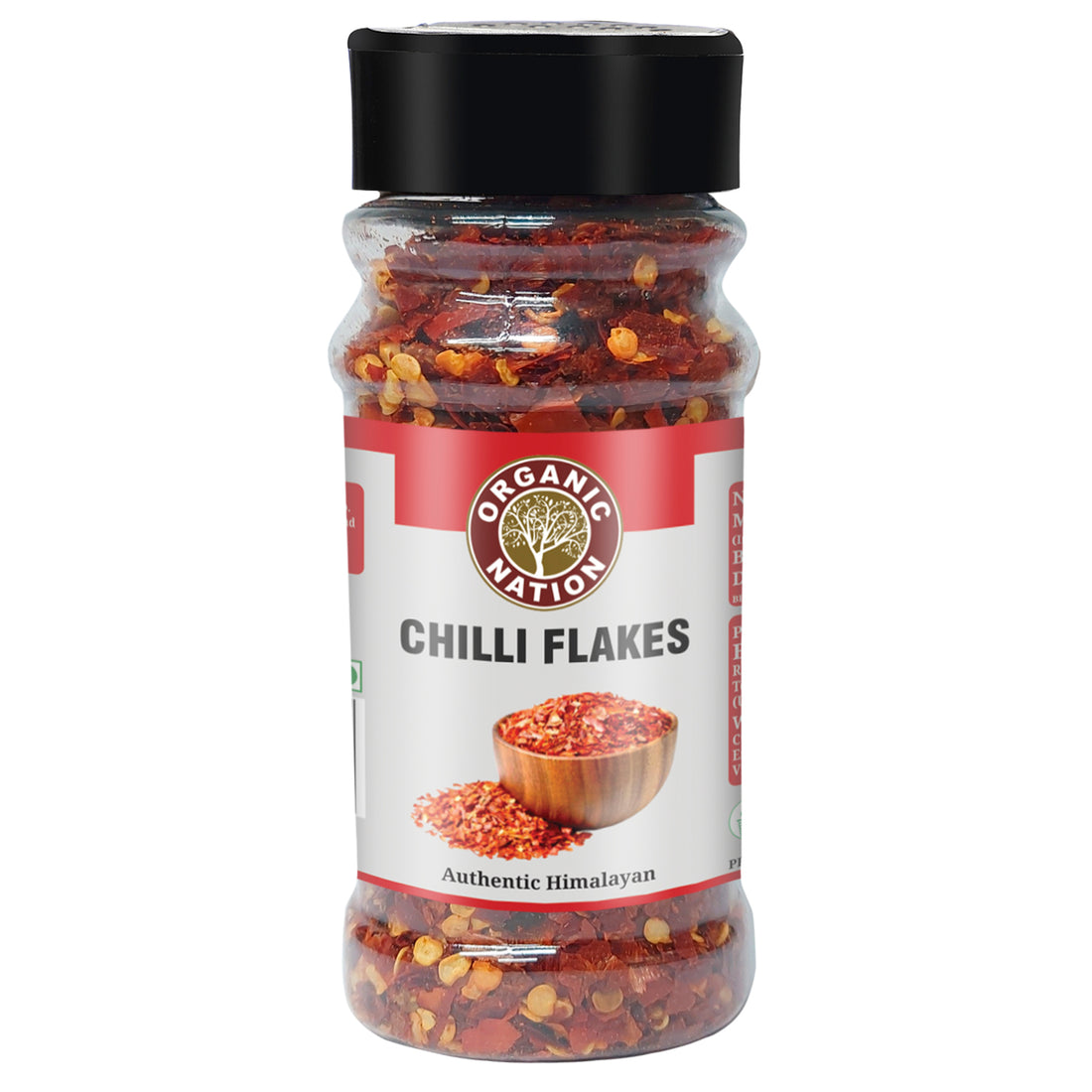 Chilly Flakes - Organic Nation - 60gm