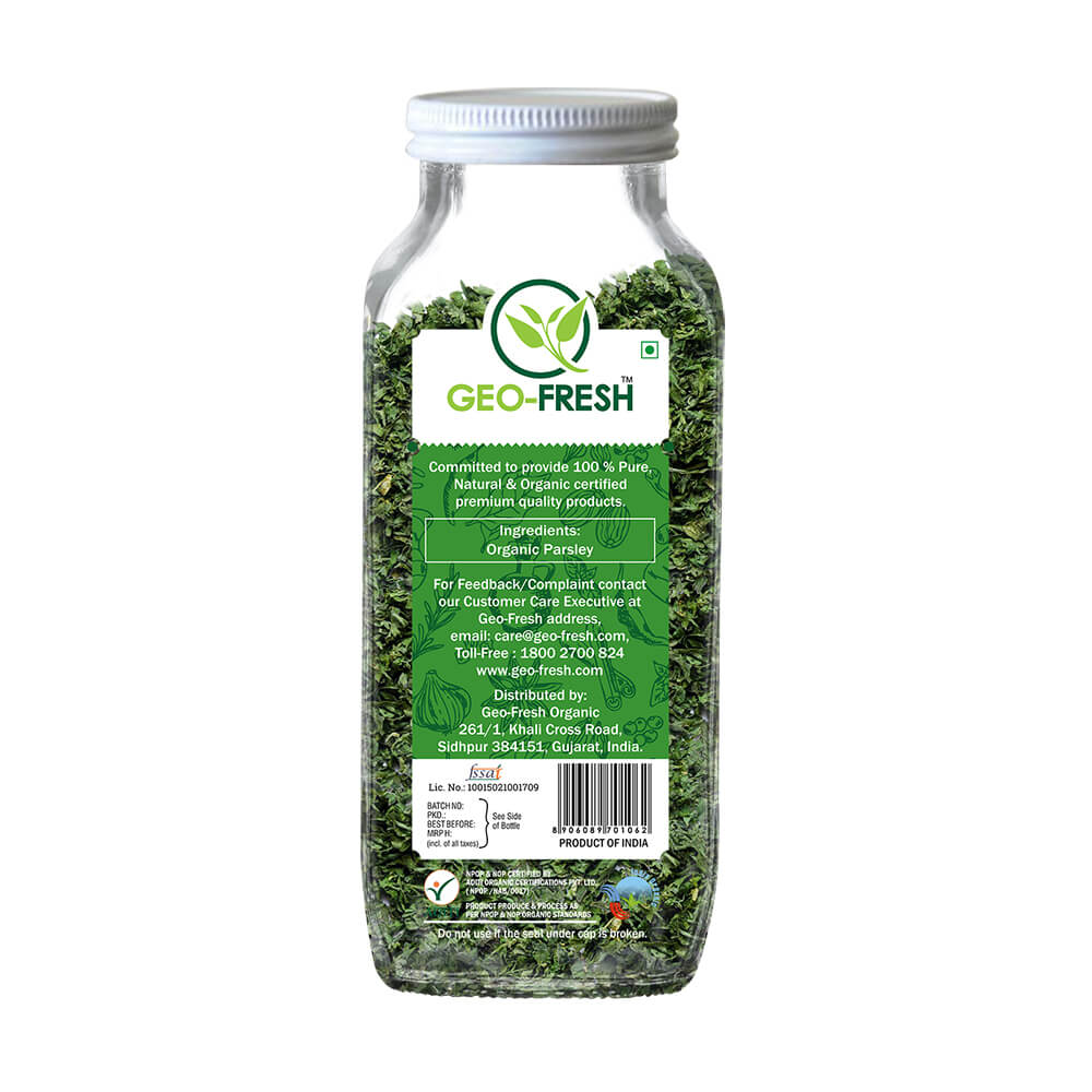 Parsley | USDA Organic - Geo Fresh - 50gm – naturessoulshop