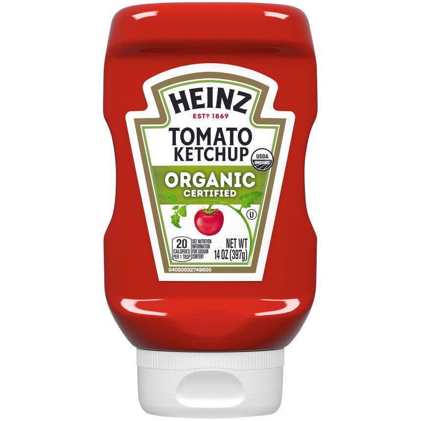Organic Tomato Ketchup Sauce – Heinz – 397gm