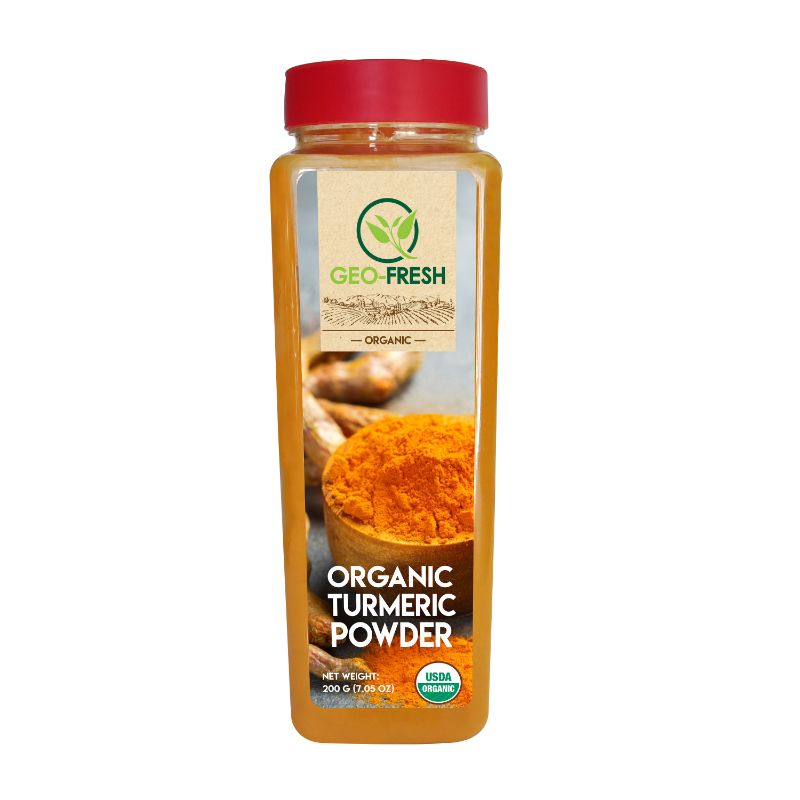 Turmeric Powder | USDA Organic - Geo-Fresh Organic - 200gm