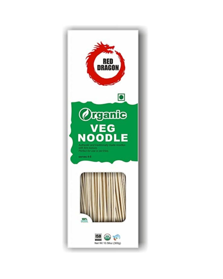 Organic Veg Noodles - Red Dragon - 300gm