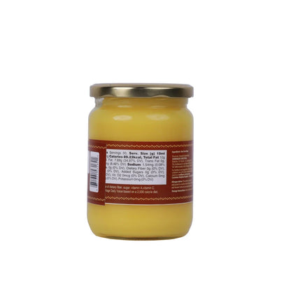 Ghee | Desi Cow (Bilona Ghee A2)- Gir Cow A2 Ghee -  Vedic Bilona Method- Curd -Churned A2 Ghee - 100% Desi Gir Cow Ghee - Grass-fed free grazing cows - Traditional ghee - Satvyk- 1000ml