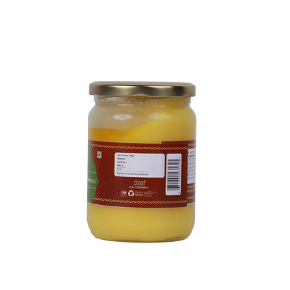 Ghee | Desi Cow (Bilona Ghee A2)- Gir Cow A2 Ghee -  Vedic Bilona Method- Curd -Churned A2 Ghee - 100% Desi Gir Cow Ghee - Grass-fed free grazing cows - Traditional ghee - Satvyk- 1000ml