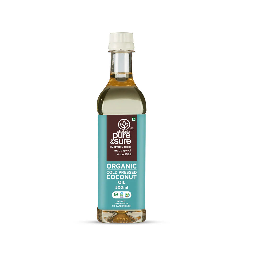 Coconut Oil | Cold Pressed - Organic - Pure and Sure - 500ml