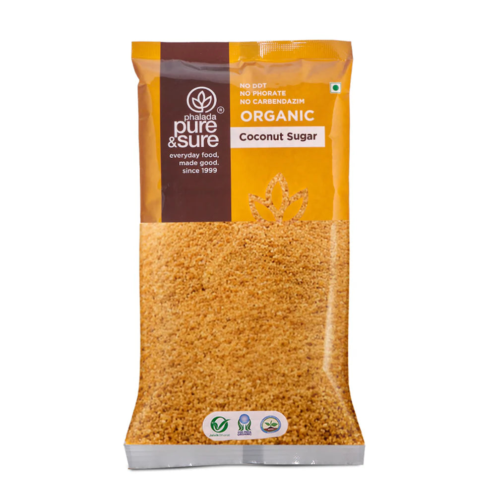 Sugar | Coconut Sugar - Organic - Pure and Sure - 500gm
