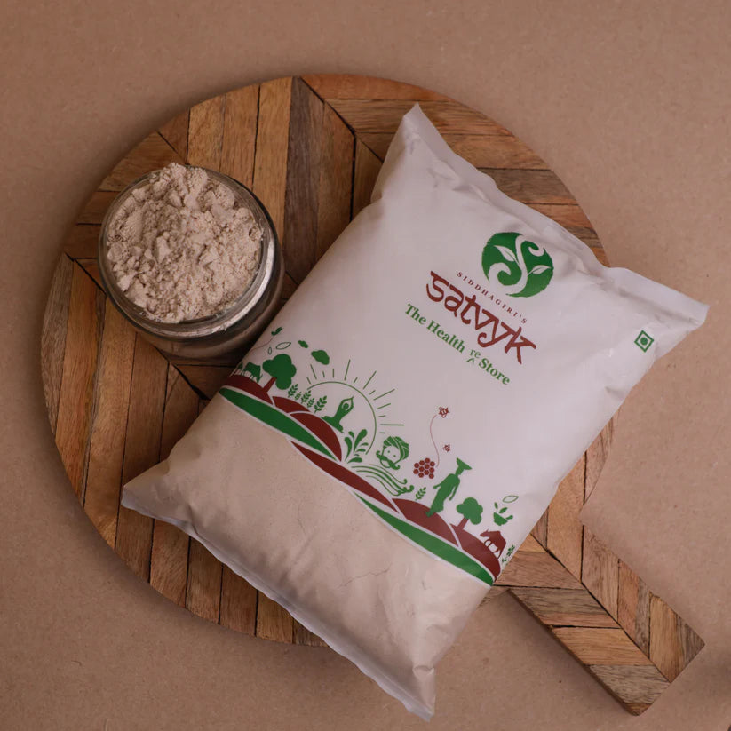 Flour | Wheat Flour - Organic -No Chemicals Use &amp; Pasticides - Satvyk - 1000gm