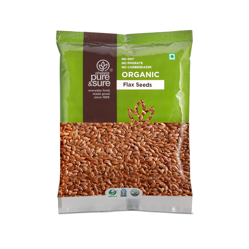 Flax Seeds - Pure and Sure - 100gm
