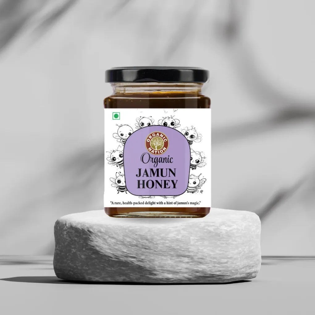 Honey | Jamun Honey - 100% Pure - Organic Nation – 325gm