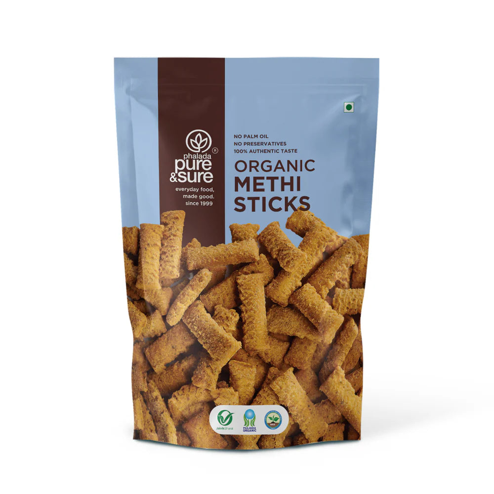 Methi Stick – Organic - Pure And Sure – 200gm