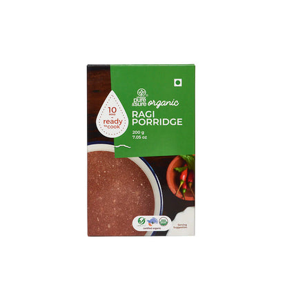 Ragi Porridge – Ready To Cook - Organic - Indian - Pure And Sure – 200gm