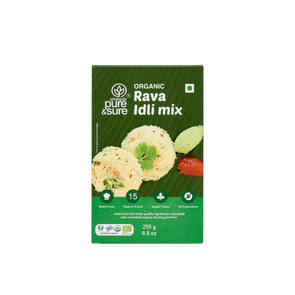 Rava Idly Mix - Pure and Sure - 250gm
