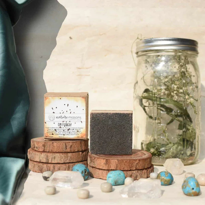 Soap | Organic Shea Butter Soap – Oh Fudge - Nature Masons - 100gm