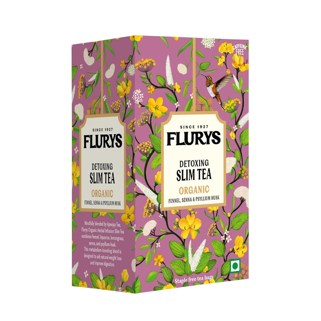 Organic Slim Tea Bag – Flurys - 20 Tea Bags