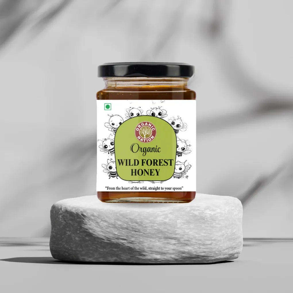 Honey | Wild Forest Honey - 100% Pure - Organic Nation – 325gm
