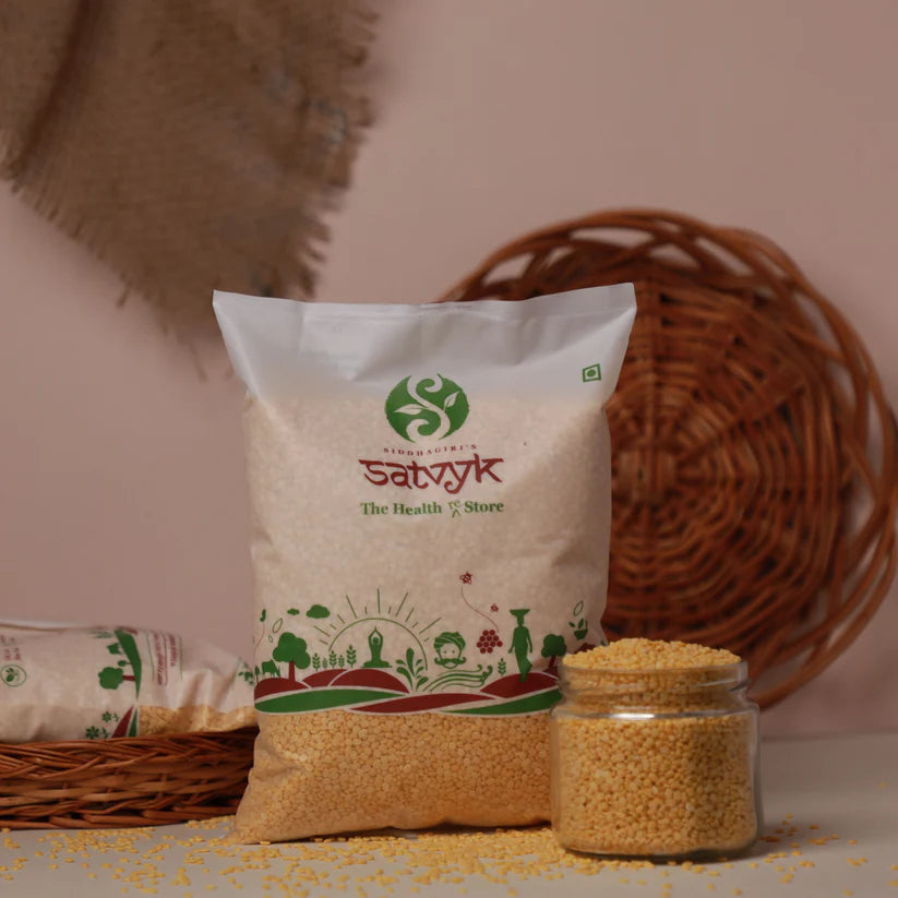 Moong Mogar | Unpolished - No Chemicals &amp; No preservatives - Satvyk - 500gm