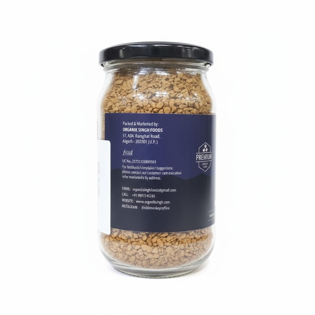 Coffee | Original Coffee - Coorg &amp; Chikkamagaluru - No Added Flavours, Preservatives &amp; No Added Sugar - The Old Monkey - 100gm