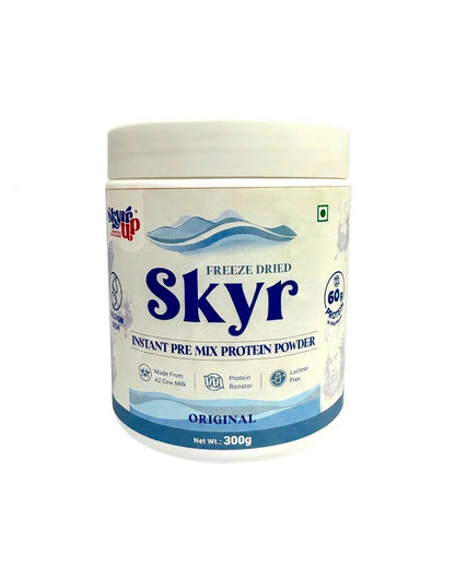 Protein Powder | Pre Mix Original (Made From A2 Milk) -Instant Pre Mix Protein Powder- Protein Booster- No Added Sugar, Zero Preservatives &amp; Lactose Free - Skyrrup - 300gm