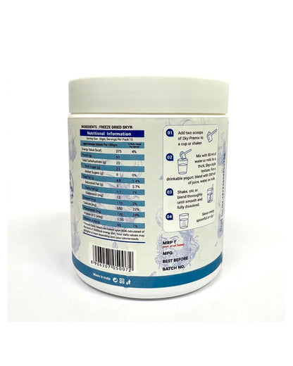 Protein Powder | Pre Mix Original (Made From A2 Milk) -Instant Pre Mix Protein Powder- Protein Booster- No Added Sugar, Zero Preservatives &amp; Lactose Free - Skyrrup - 300gm