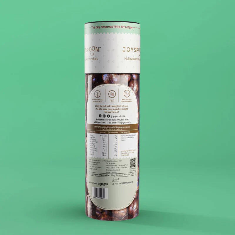 Mouth Freshener | Heritage Blends ( Paan Shots) - No Supari, No Preservatives &amp; No Artificial Flavour - Joyspoon - 100gm