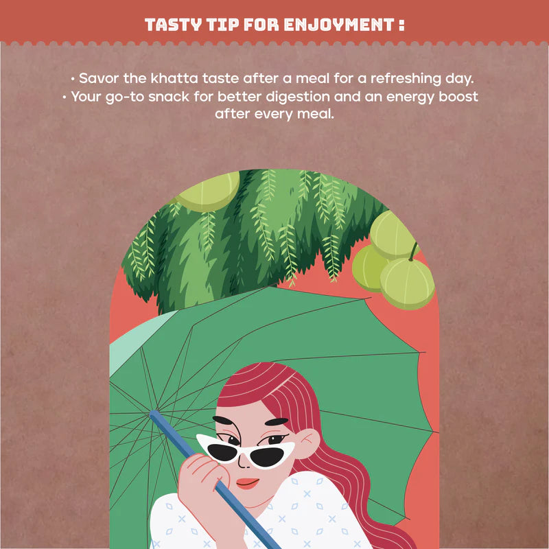 Mouth Freshener | Pachak Amla - No Supari, No Preservatives &amp; No Artificial Flavour - Joyspoon – 100gm