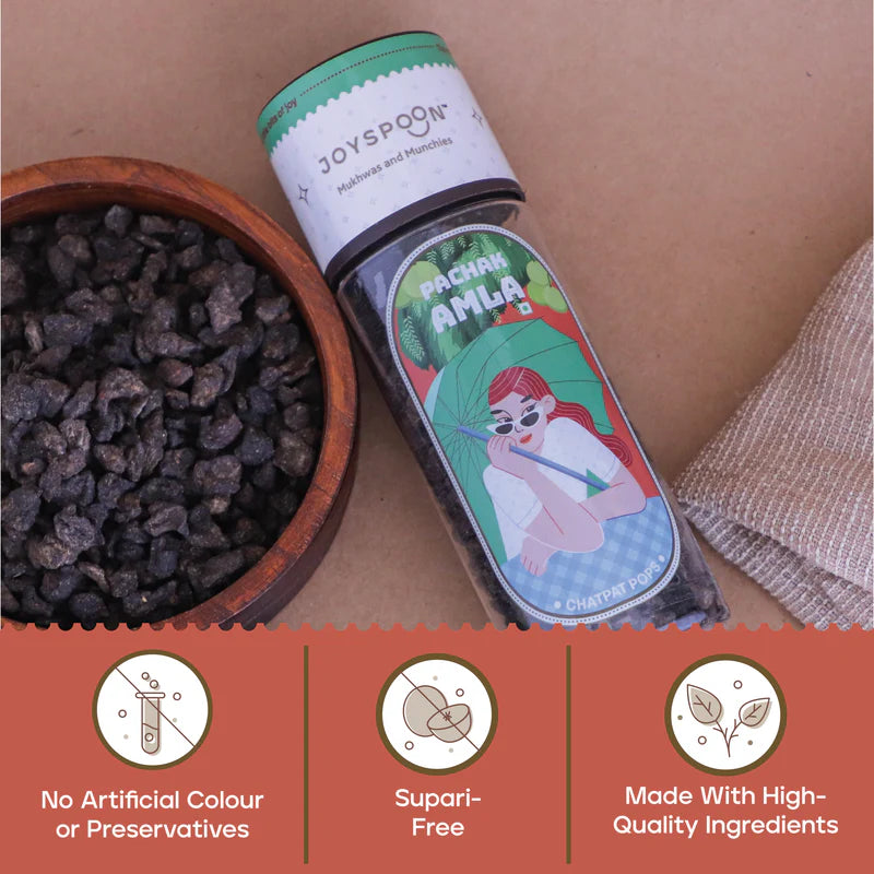 Mouth Freshener | Pachak Amla - No Supari, No Preservatives &amp; No Artificial Flavour - Joyspoon – 100gm