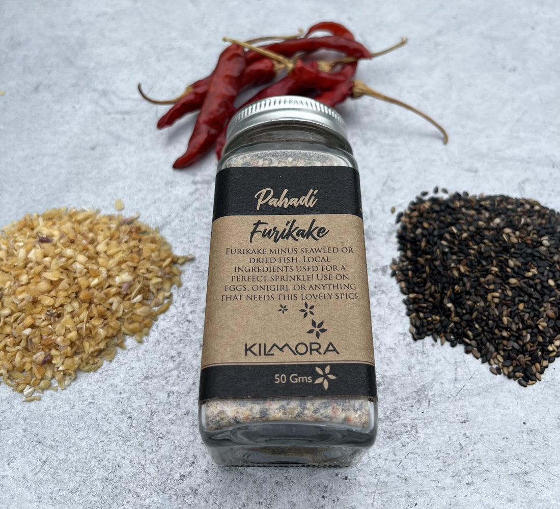 Seasoning | Pahadi Furikake - No Additives, No Artificial Flavours &amp; Preservatives Free - Kilmora - 50gm