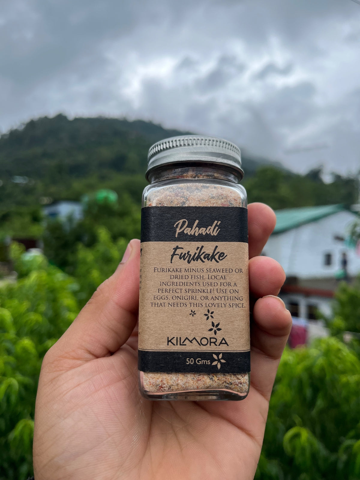 Seasoning | Pahadi Furikake - No Additives, No Artificial Flavours &amp; Preservatives Free - Kilmora - 50gm