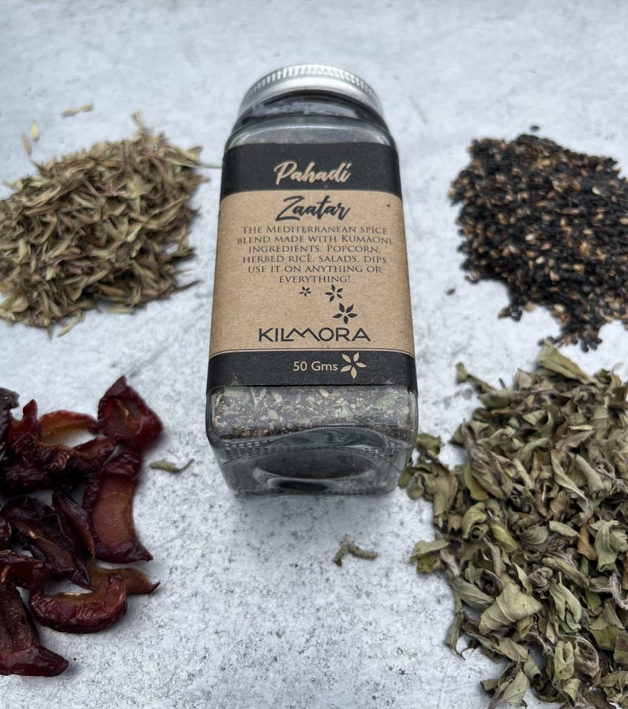 Seasoning | Pahadi Zaatar  - No Additives, No Artificial Flavours &amp; Preservatives Free - Kilmora - 50gm