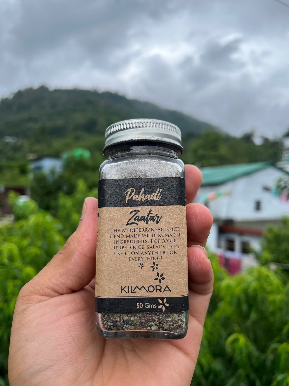 Seasoning | Pahadi Zaatar  - No Additives, No Artificial Flavours &amp; Preservatives Free - Kilmora - 50gm