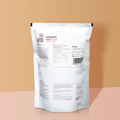 Sugar | Palm Sugar - Organic - Indian - Pure and Sure - 500gm