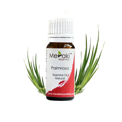 Palmrosa Oil (Cymbopogon Martinii) - Natural - Indian - Meraki Essentials – 10ml
