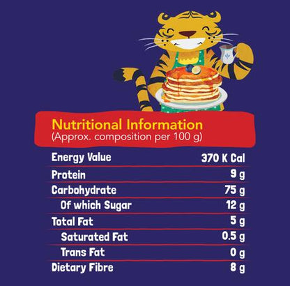 Pancake &amp; Waffle Mix Blueberry - No Refined Sugar &amp;amp; No Maida - Slurrp Farm - 150gm