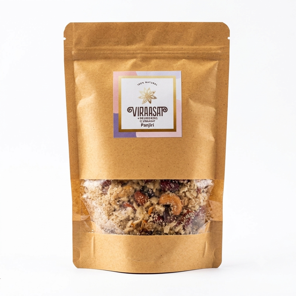 Dryfruit Mix | Panjiri Khus Khus - Made with Handpicked Dry Fruits - Navratri Special - No Atta, No Maida, No Suji - Preservatives Free – Viraasat - 250gm