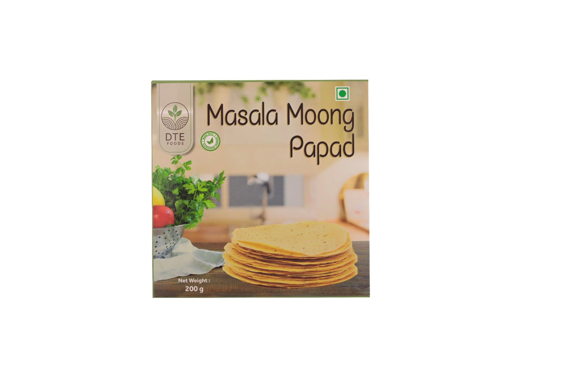 Papad | Masala Moong Papad - DTE – 200gm