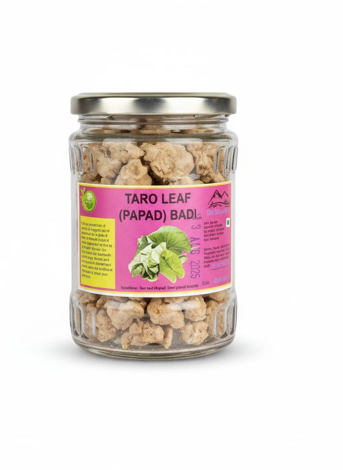 Badi | Papad (Taro Leaf) Badi (Nainital, Uttarakhand) - The Pahari Life - 150gm