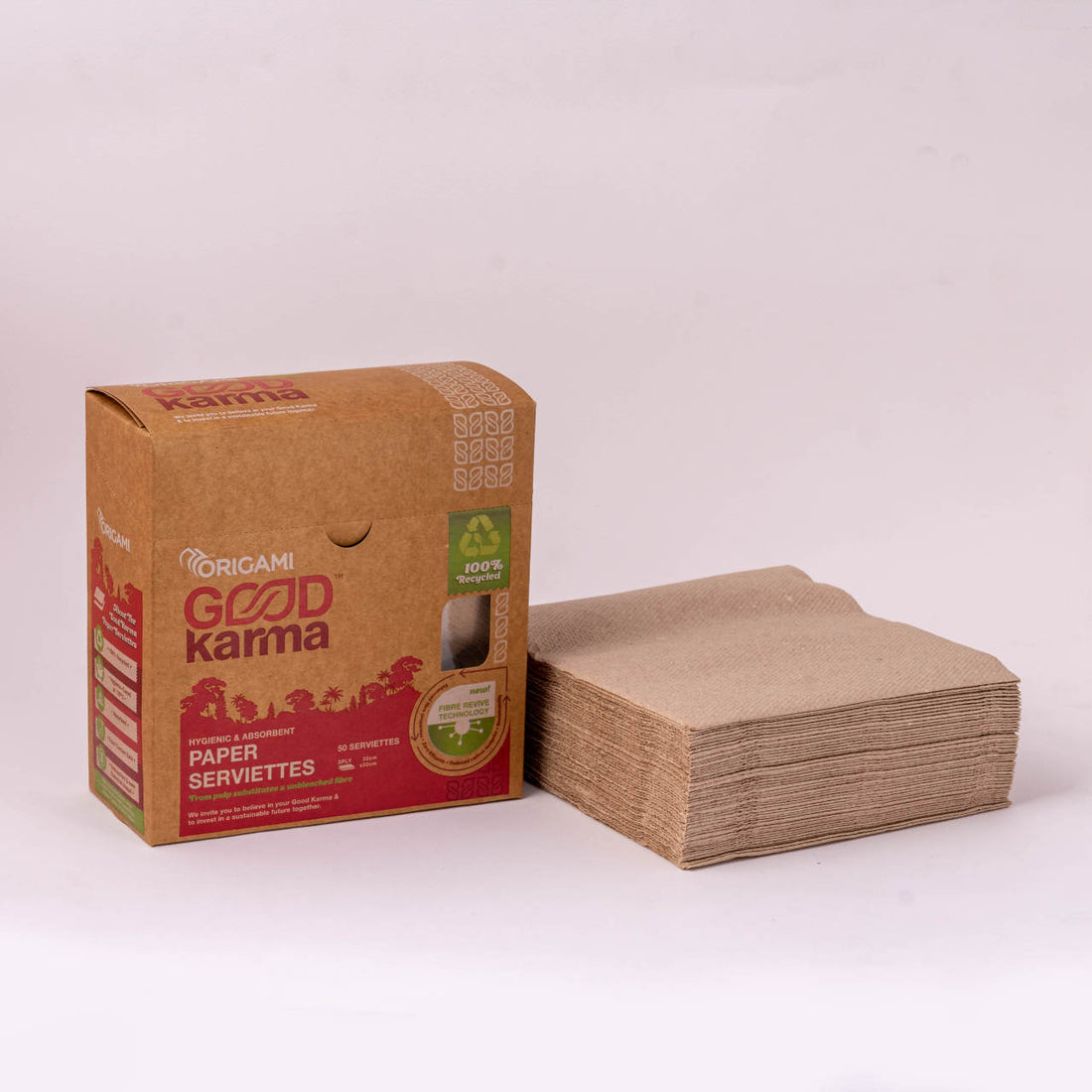 Paper Serviettes - 2 Ply – Good Karma - 50Serviettes